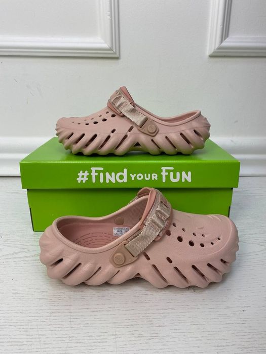 Супер новинка Crocs ECHO Clog Storm крокси чоловічі темно сині