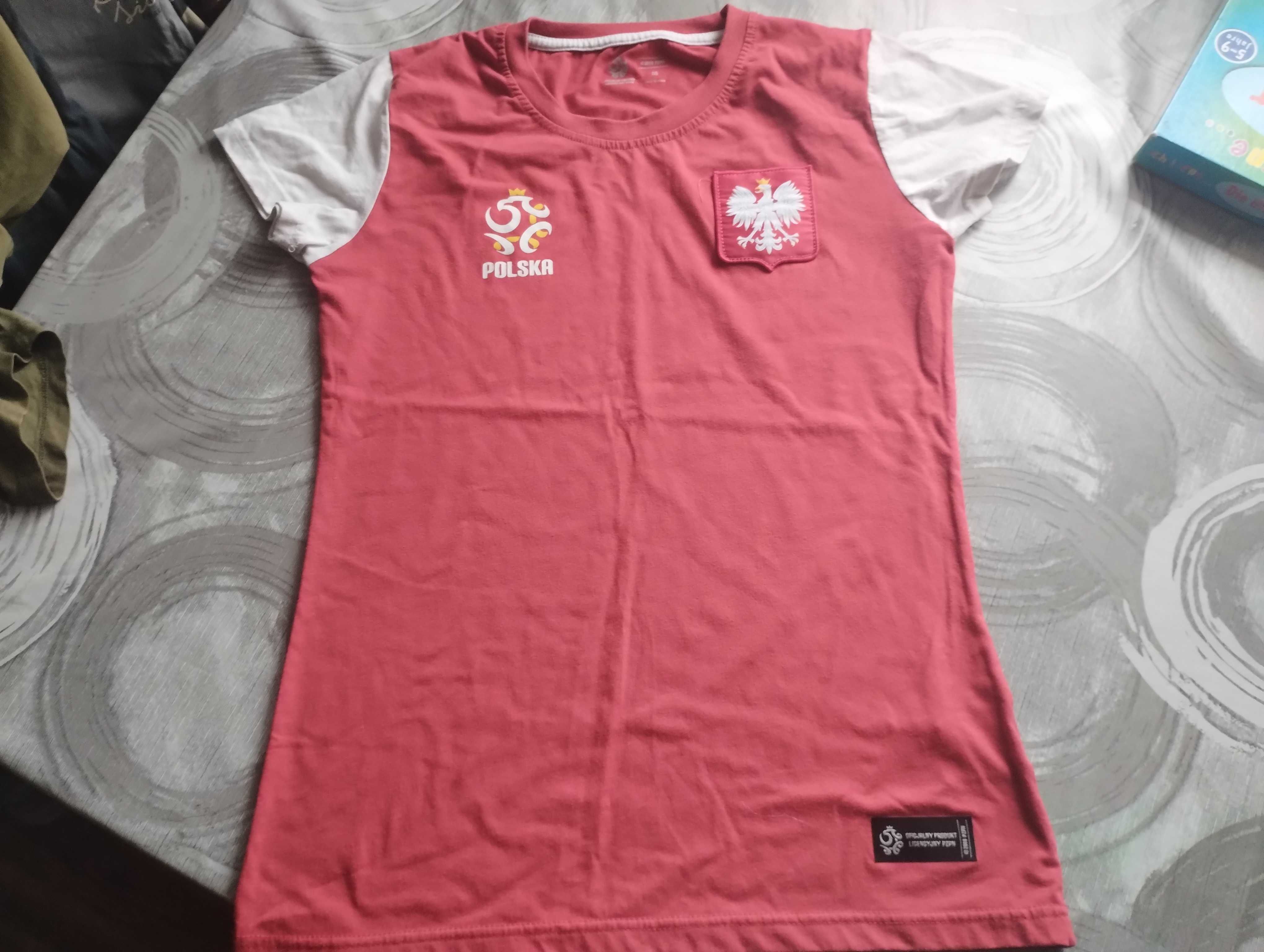 t shirt r. M dla chłopca, Polska Licencja PZPN