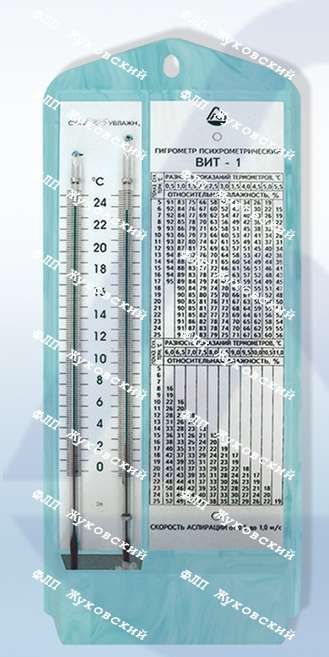 Термо-гигрометр психрометрический ВИТ-1 (толуол; 0 …+ 25 C) Поверка.