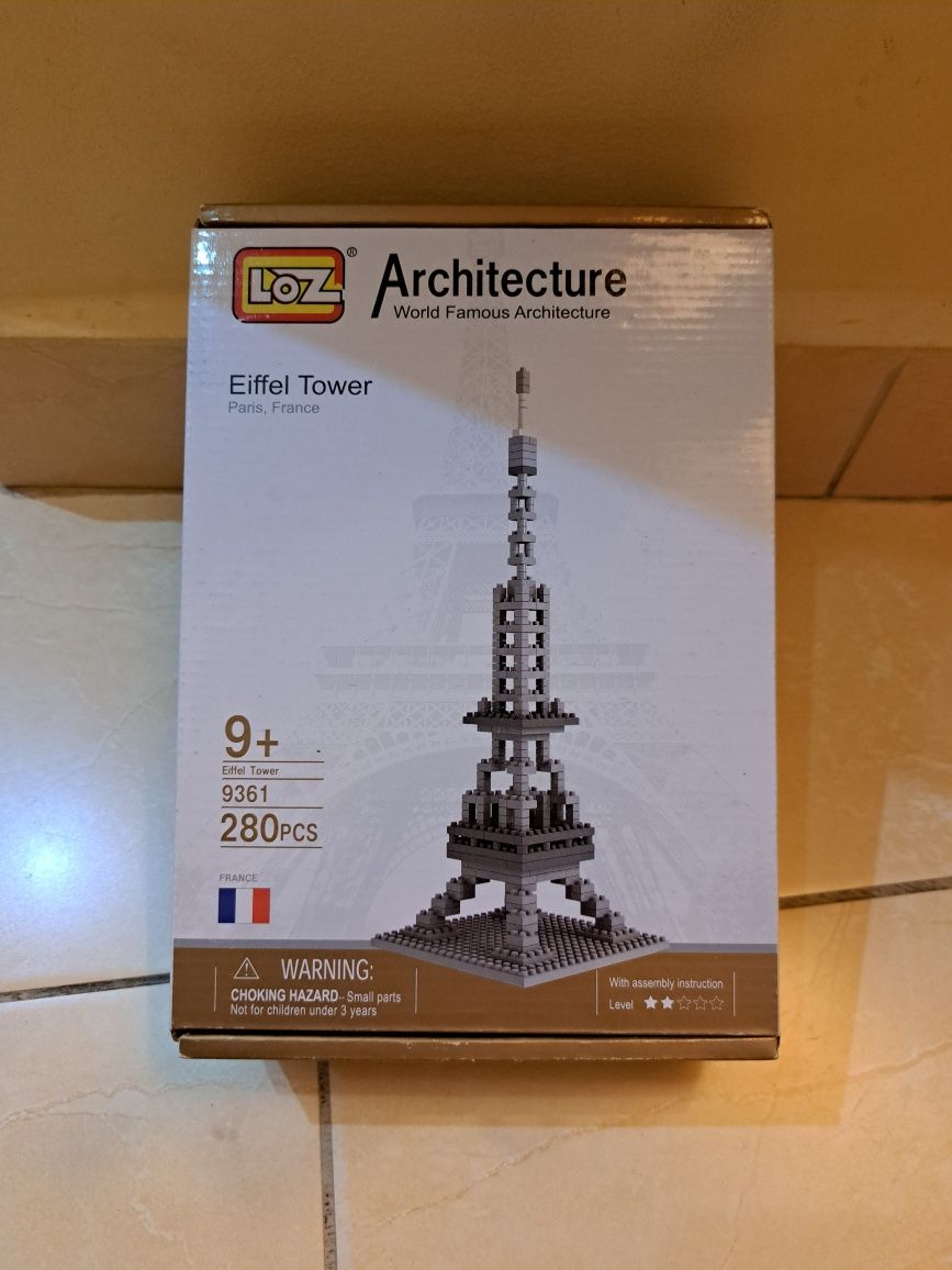 LOZ konstrukcyjne klocki Eiffel Tower