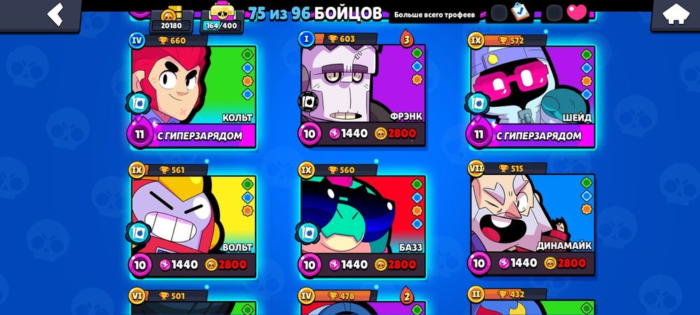 Аккаунт бравл старс