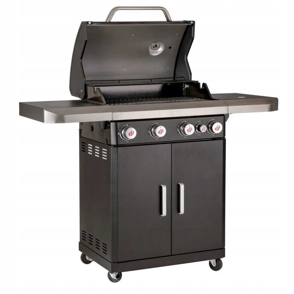 LANDMANN Grill gazowy REXON , Czarny