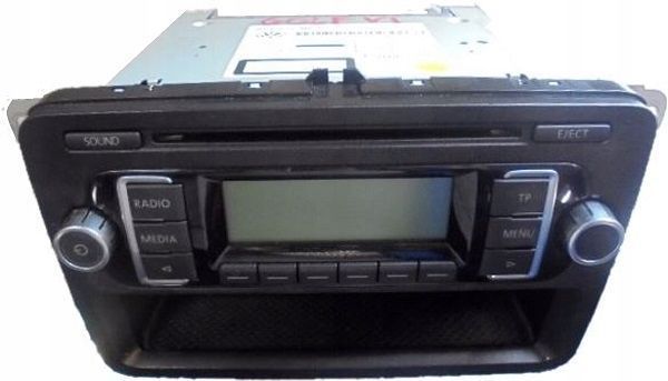 VW GOLF VI RADIO PANASONIC CD MP3 5K0035156