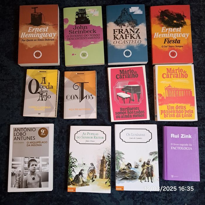 Livros vários desde 1 euro