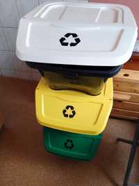 Pojemniki plastikowe na śmieci