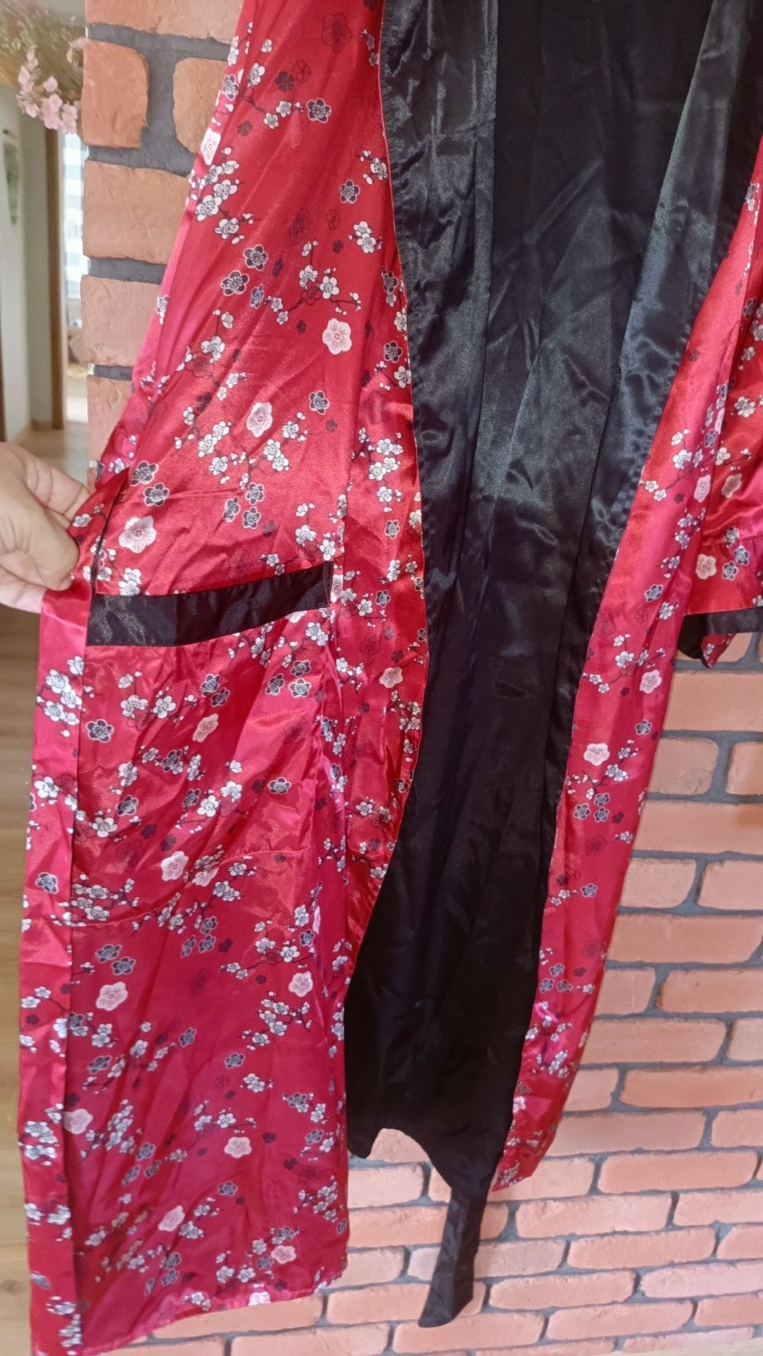 Świetne dwustronne kimono XL
