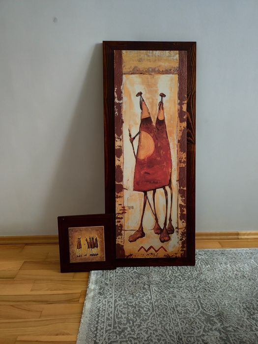 Obraz w stylu afrykańskim