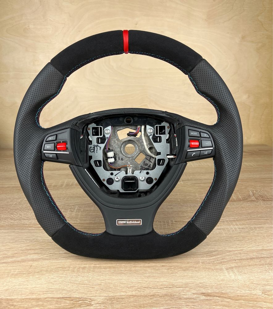Kierownica BMW 5 F10 F11 F13 F01 F07 M Pakiet przedlift F12 płaska