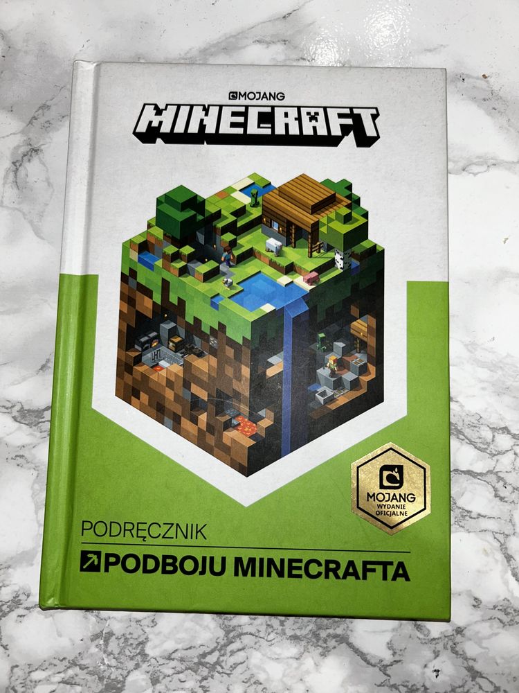 Książka Minecraft - podręcznik podboju Minecraft'a