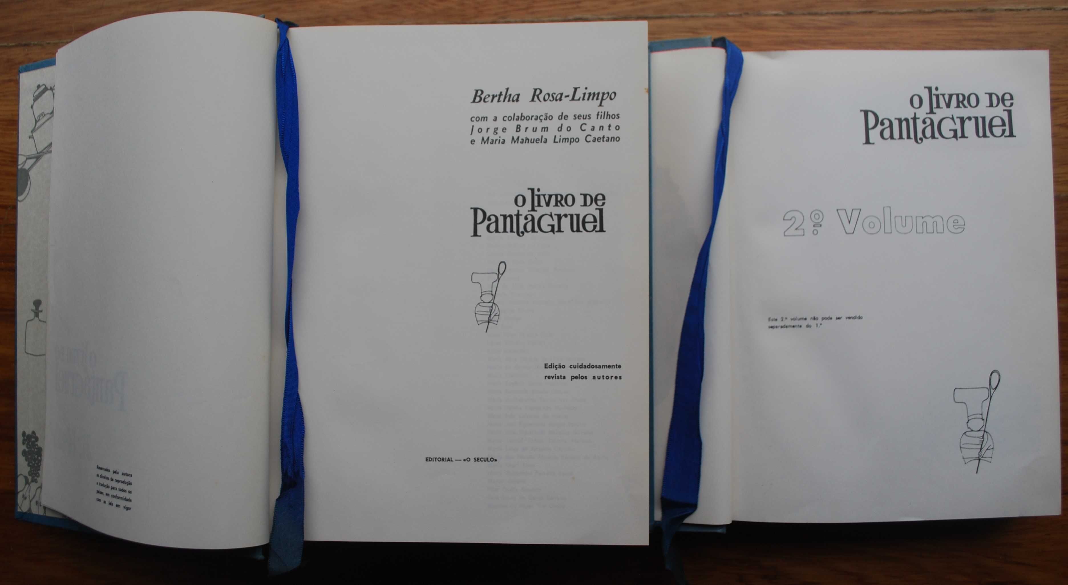 O Livro de Pantagruel (I e II Volume - Completo) de Bertha Rosa-Limpo
