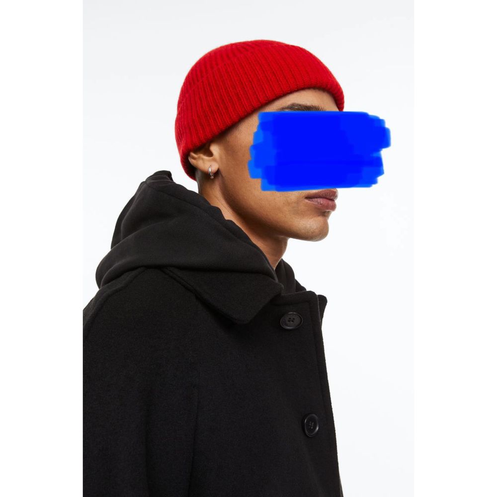 H&M - gorro vermelho