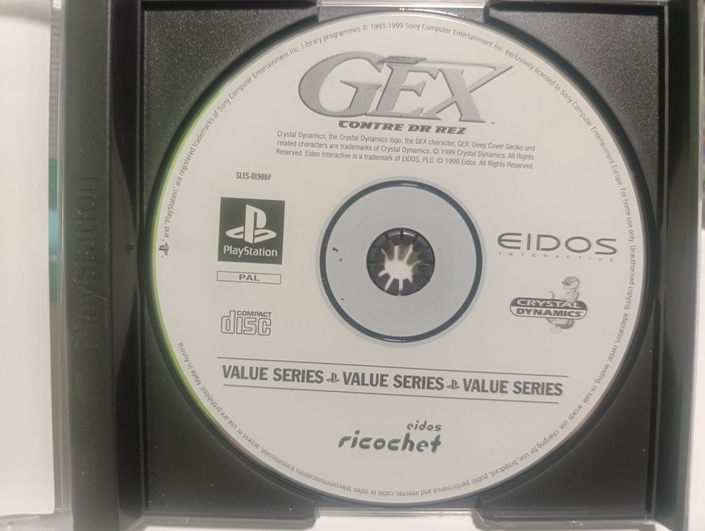 Gra PS1/PSX Gex: Deep Cover Gecko