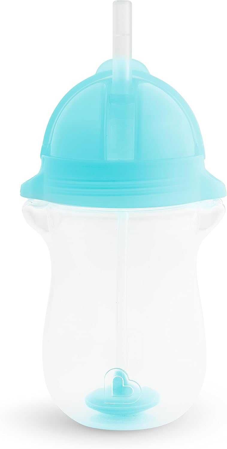 Munchkin Click-Lock Drinking Cup, Butelki ze słomką