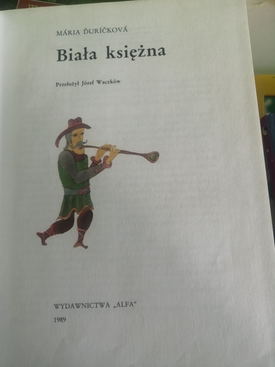 Książka biała księżna Maria durickova