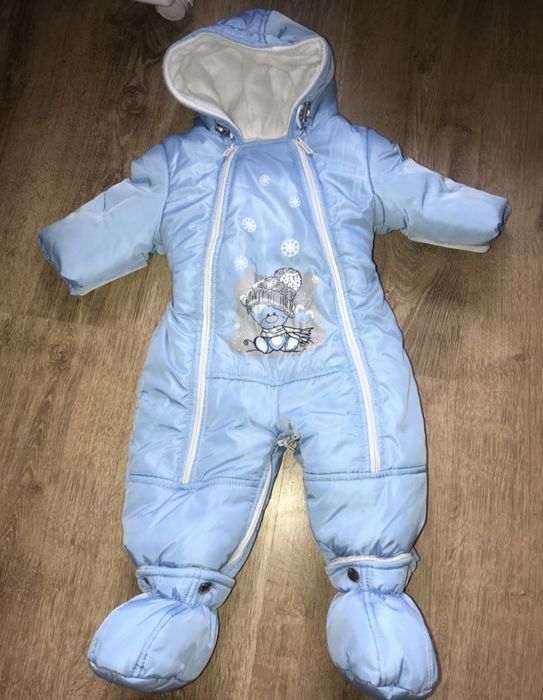 Зимовий комбінезон на овчині 68-74 р