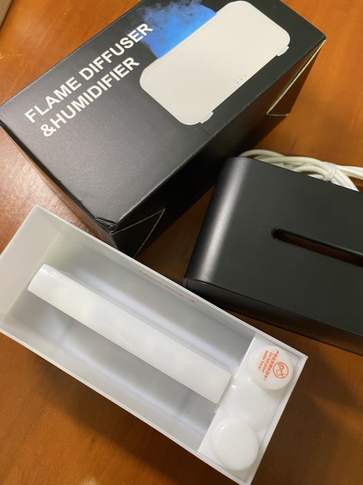 Зволожувач повітря з ефектом полумʼя Новий