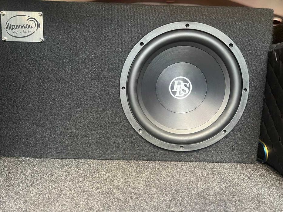 Сабвуфер DLS RCW12.D2 + короб. Усилитель GAS MAX A2-800.1D