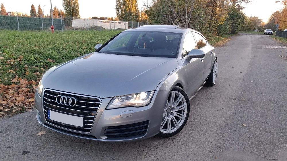 Audi A7 Sportback PERFEKCYJNE / 3.0T / 350KM / Zarejestrowane / S-line / ALU 21"