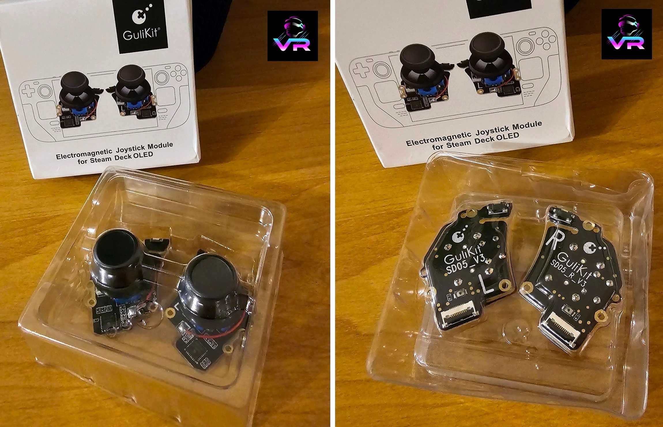 Steam Deck OLED стіки на датчиках Холла Gulikit SD05