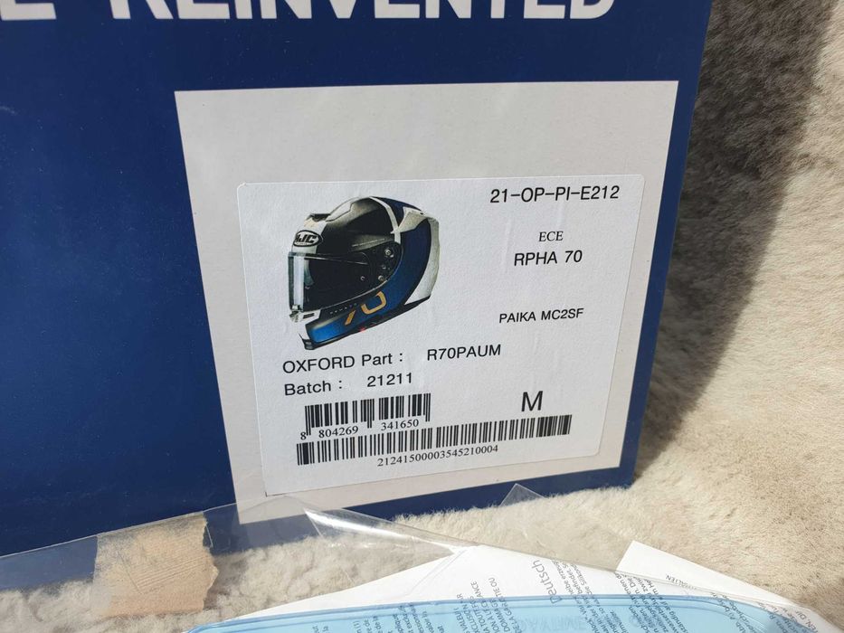 Hjc Rpha 70 Paika rozm  M Kask motocyklowy z blendą