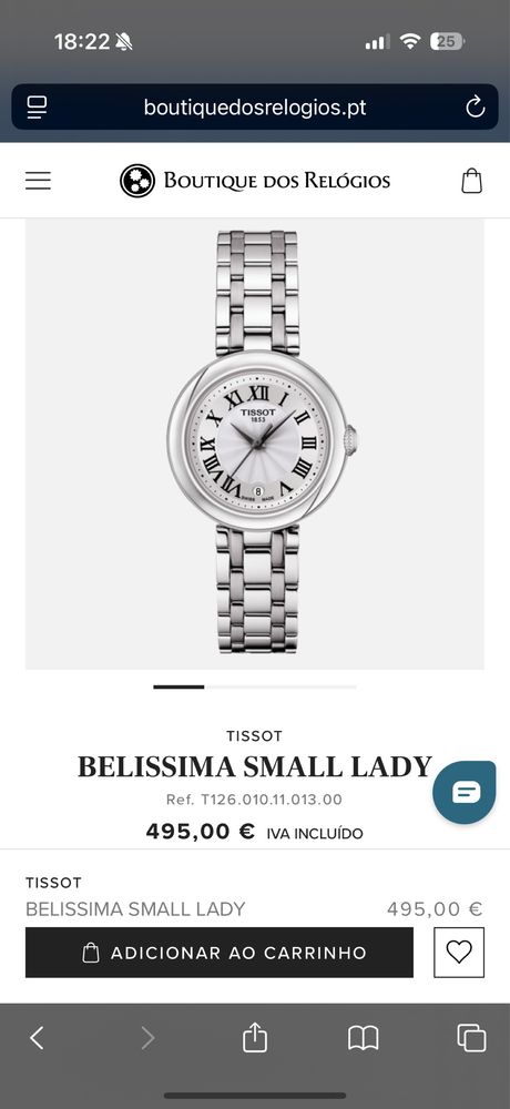 Tissot Bellissima Lady 26mm