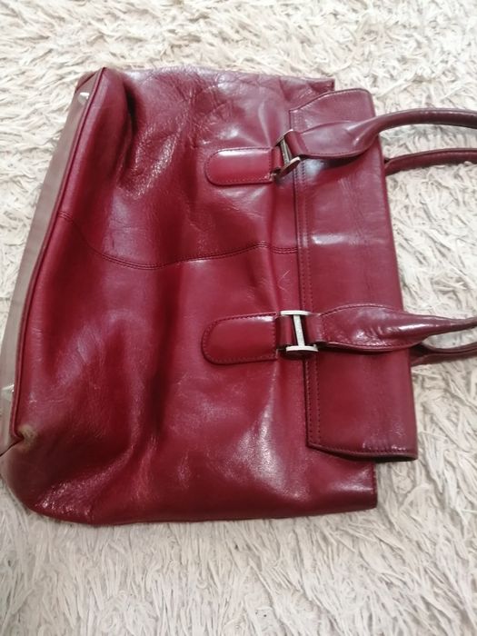 Жіноча кожана сумка