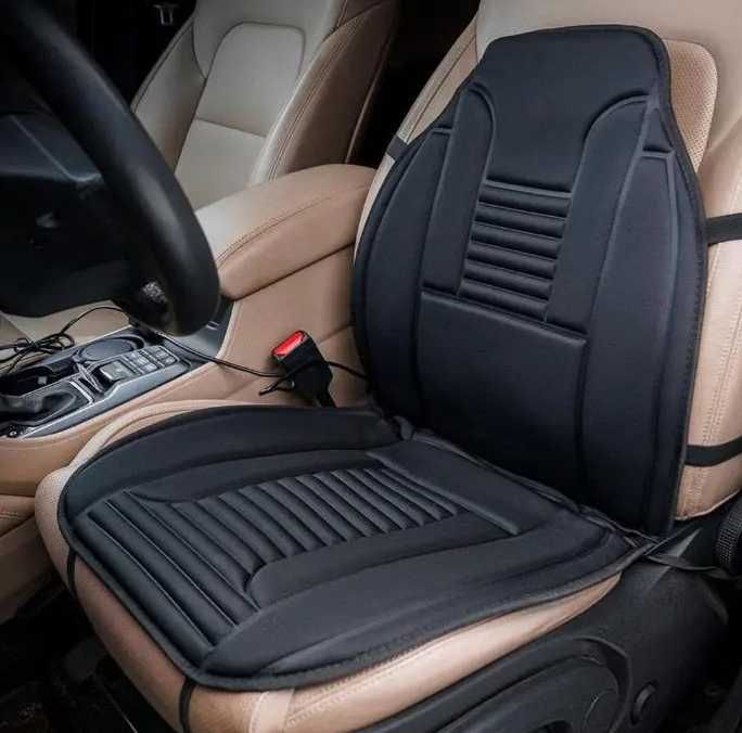 Накидка з підігрівом для сидіння автомобіля універсальна 100-50 см