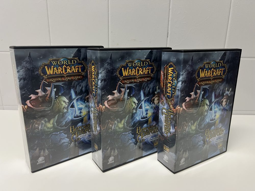 World of WarCraft TCG - Heroes of Azeroth Starter Deck 2006 NOVO