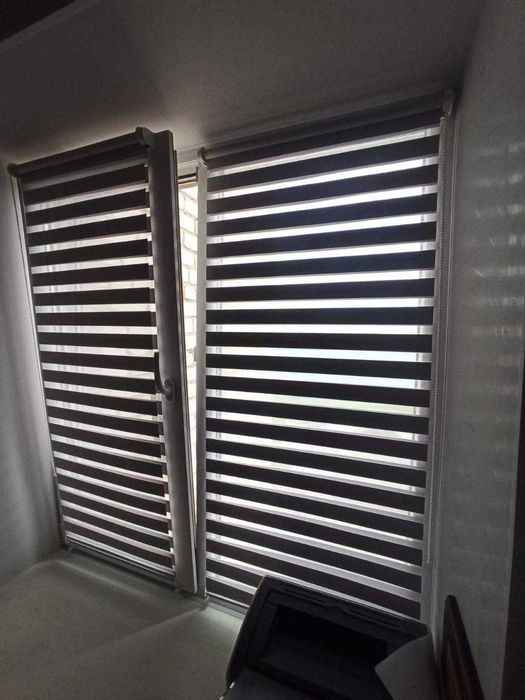 Жалюзи БЕЗ ПОСЕРЕДНИКІВ. Жалюзі день-ніч. День-ночь