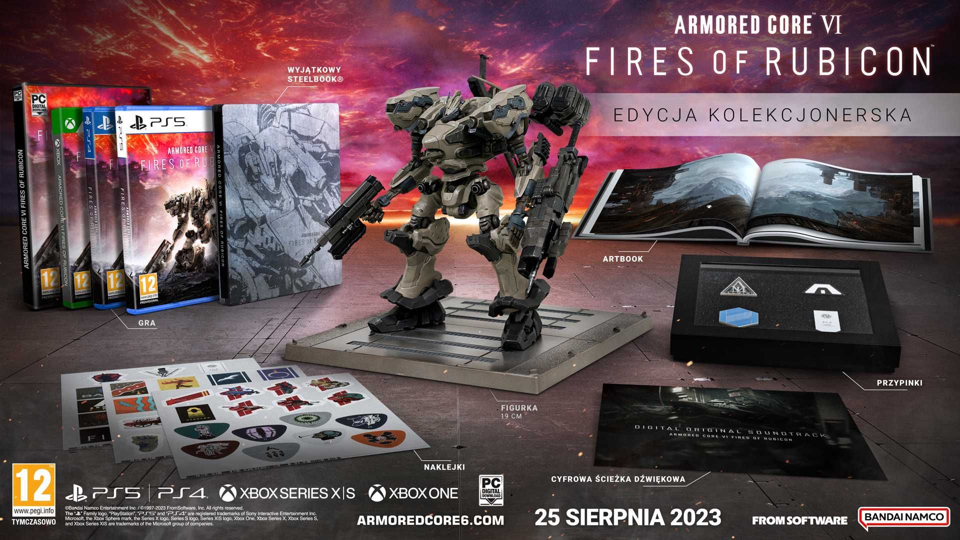 / Armored Core VI Fires Of Rubicon / Figurine