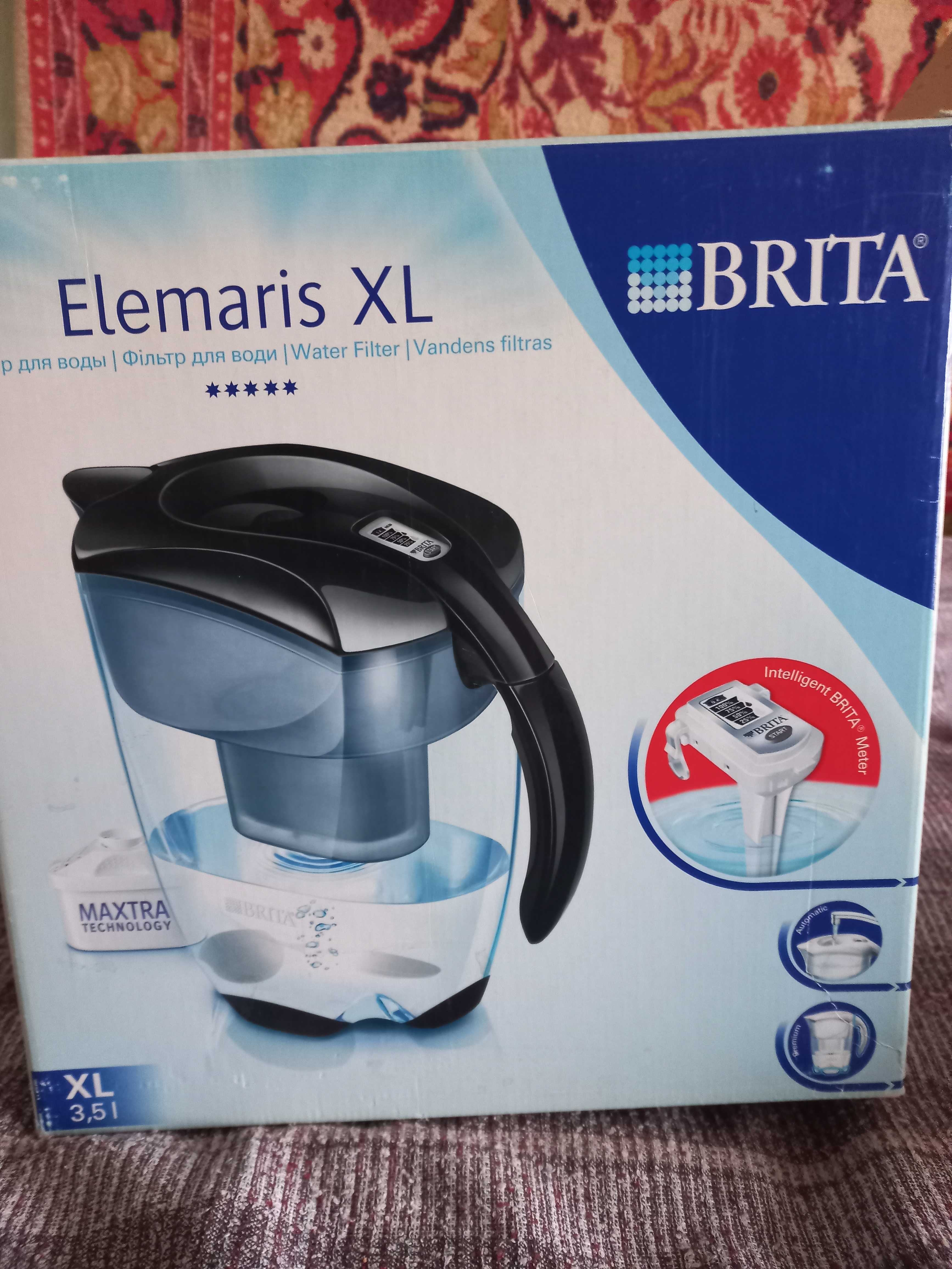 Фільтр-глечик Brita Elemaris XL чорний 3.5 л