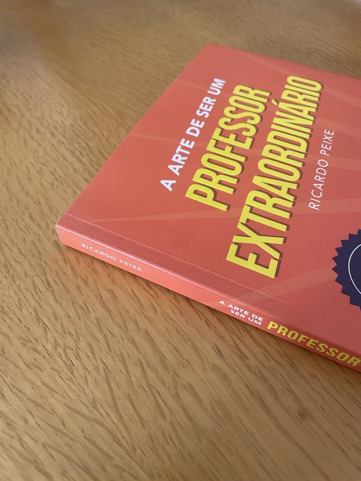 Livro A arte de ser um professor extraordinário de Ricardo Peixe