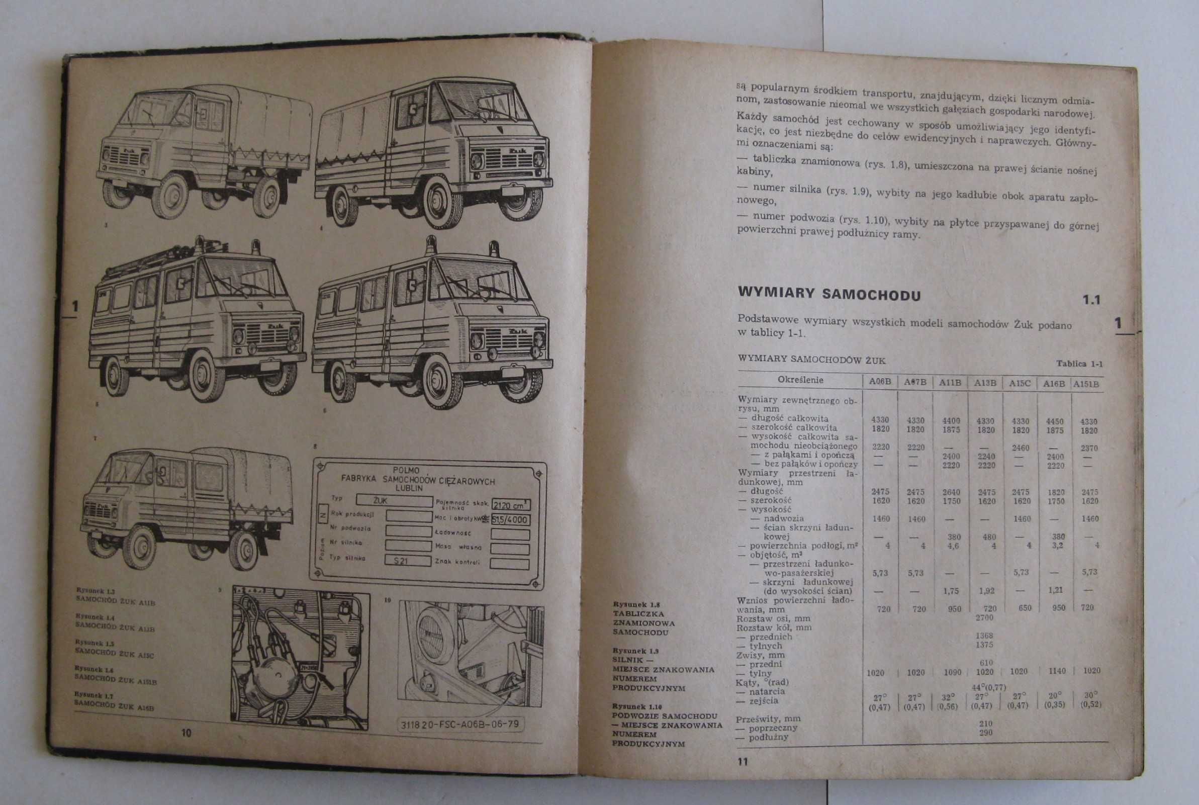 Żuk budowa eksploatacja naprawa A.Wiejak J.Zagaja wydanie z 1981