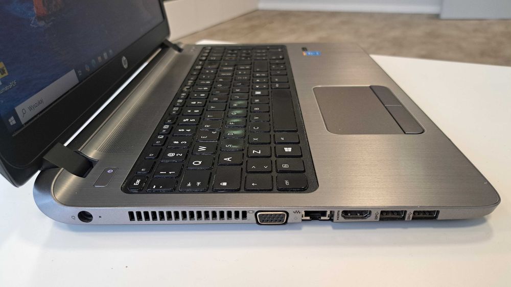 Laptop 14" HP ProBook 450 G2 i3 8GB HDMI SSD W10 FV23 RATY 0% Klasa A