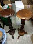 2 Floreiras madeira vintage