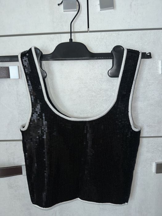 Sandro топ з блискітками