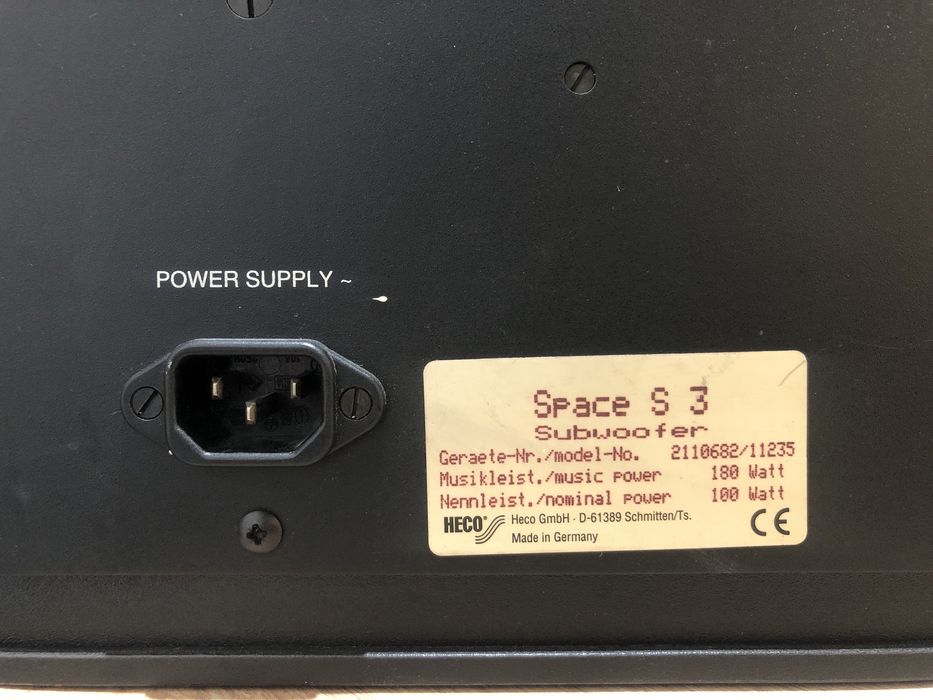 Акустична система SONY & HECO