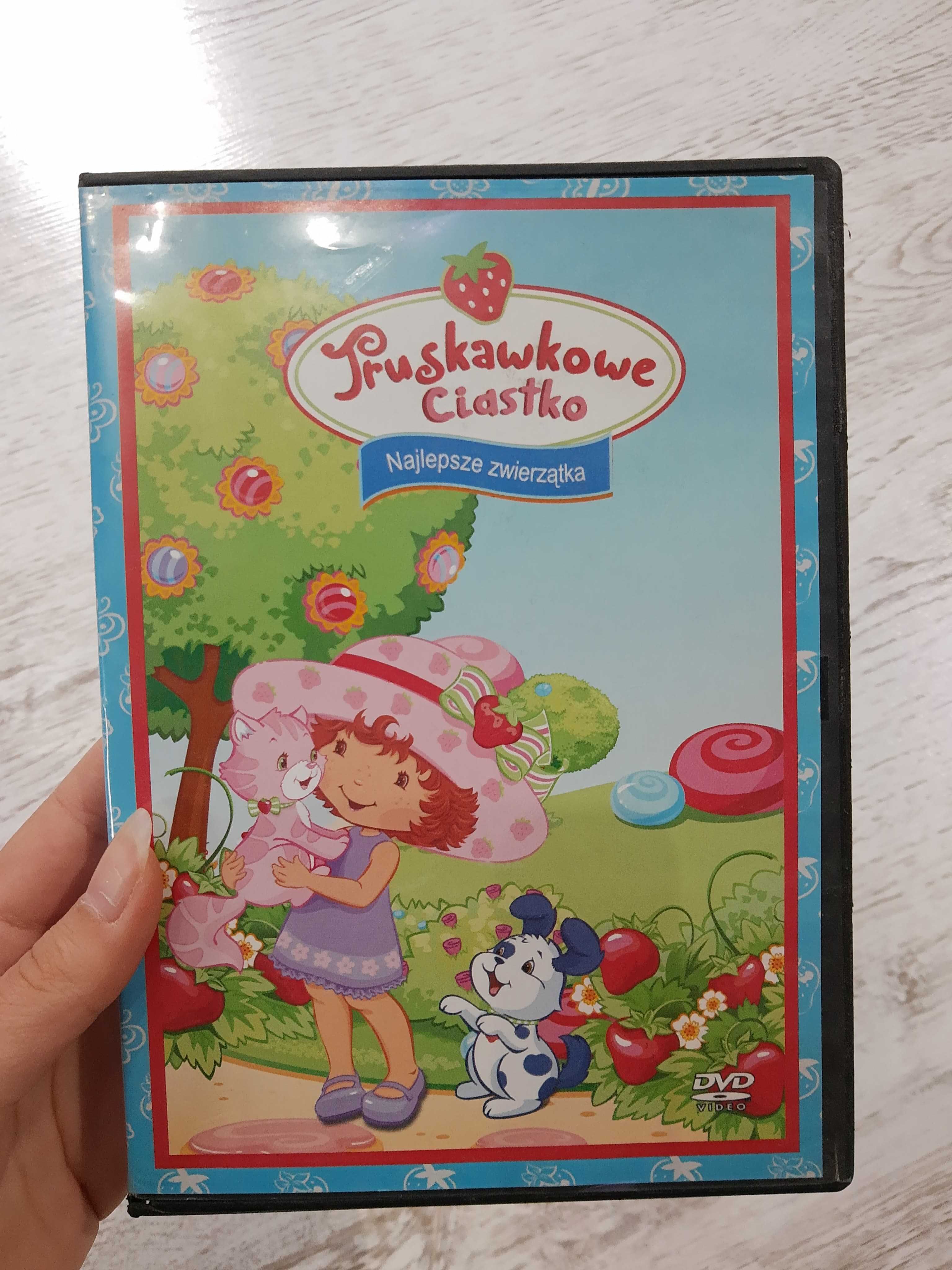 Truskawkowe Ciastko bajka na płycie DVD vintage 2yk 2000s