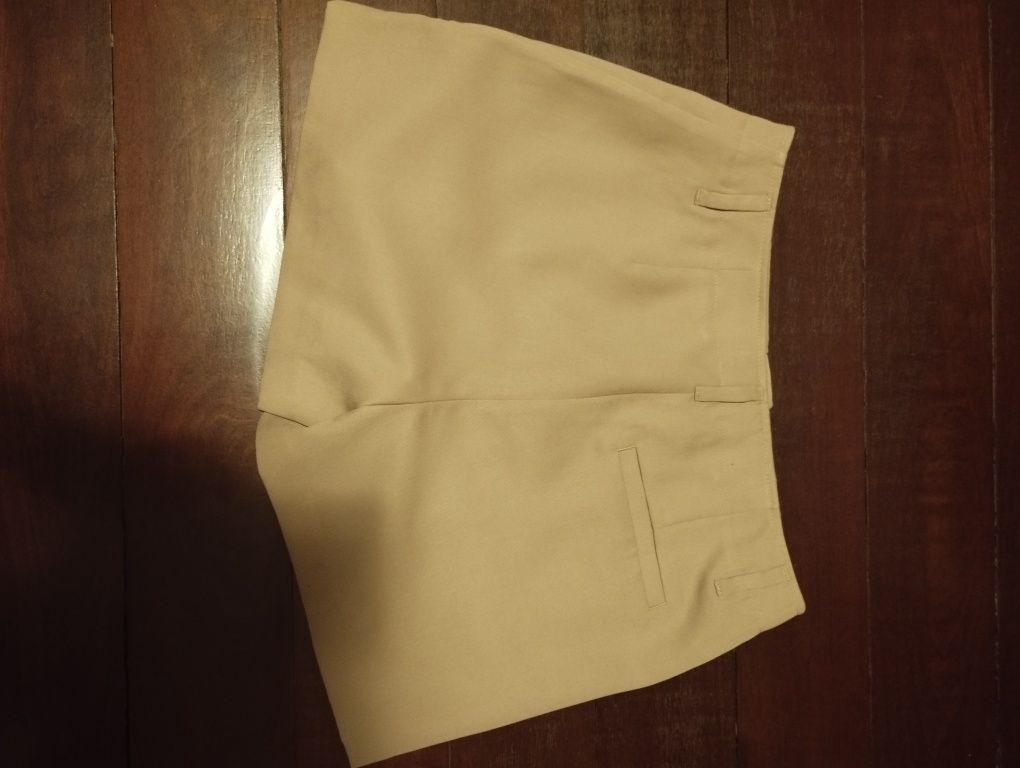 Saia-calção bege para senhora H&M