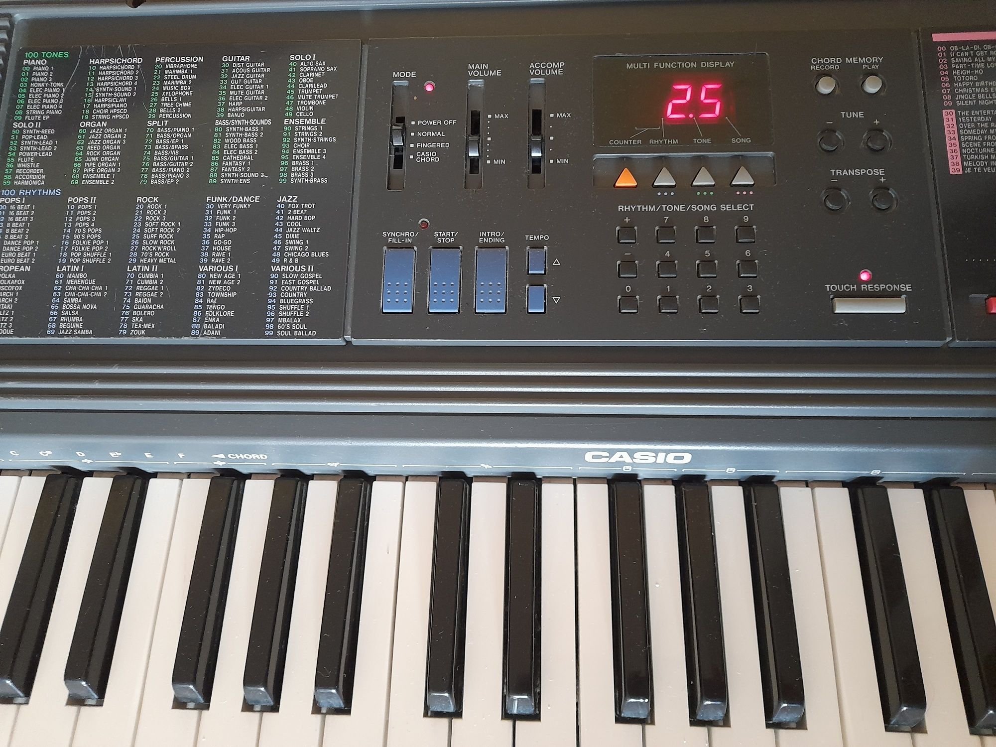 Keyboard Casio ctk 550 z dynamiczną klawiaturą