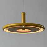 Candeeiro Optima 7 Amarelo, por Hans Due para a Fog & Morup 1972
