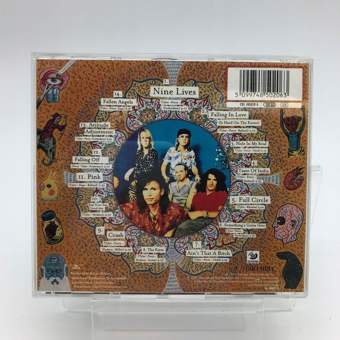 cd - aerosmith - nine lives