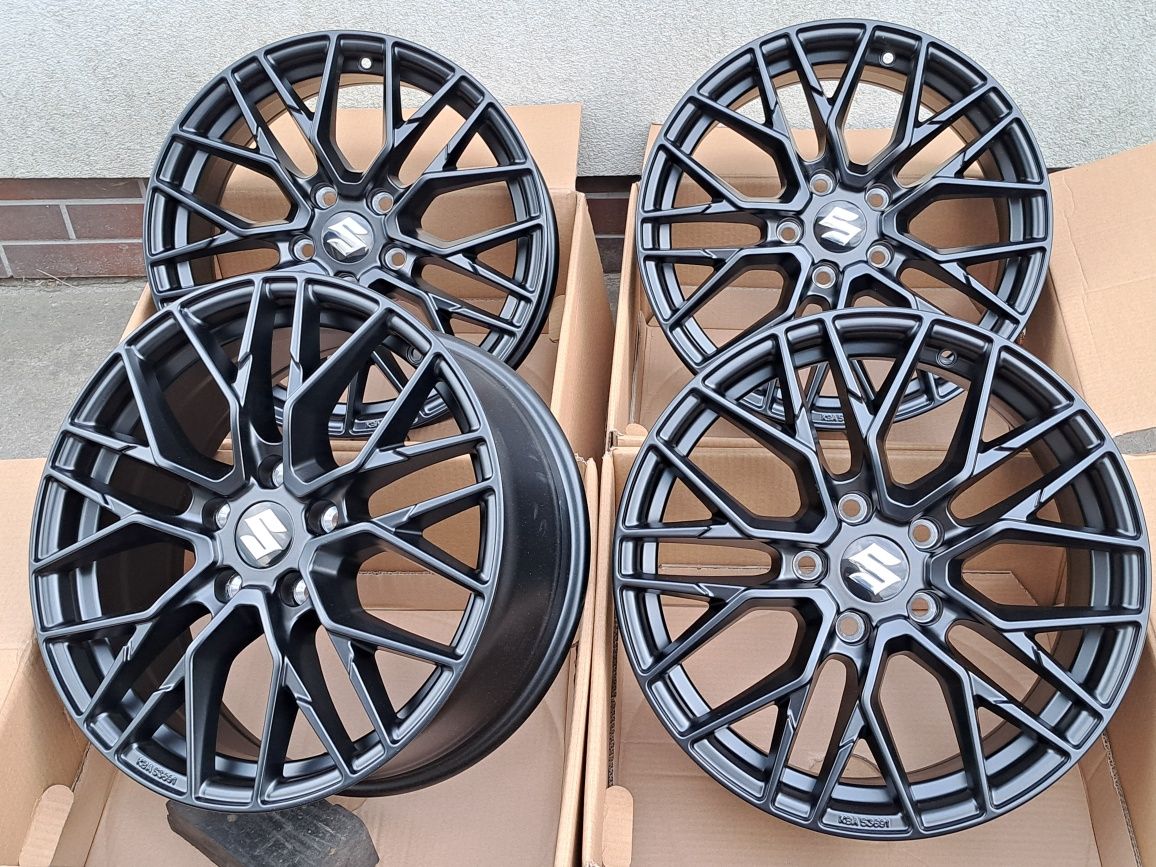 Alufelgi 17 NOWE 5x114,3 SUZUKI Vitara Swift SX4 S-Cross Czarne