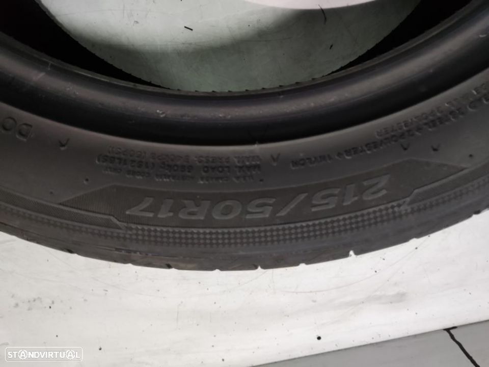 2 pneus semi novos 215-50r17 hankook - oferta dos portes