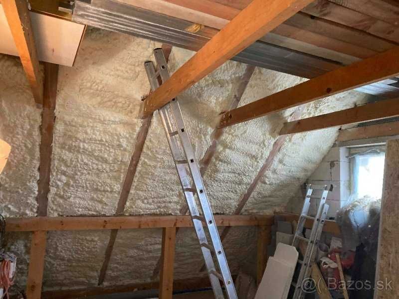 Ocieplanie poddasza/ poddaszy, Ocieplenia pianą PUR, Izolacje