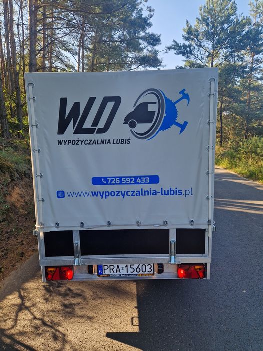 Mocna przyczepa lekka. Przyczepa na kat B.wynajem !