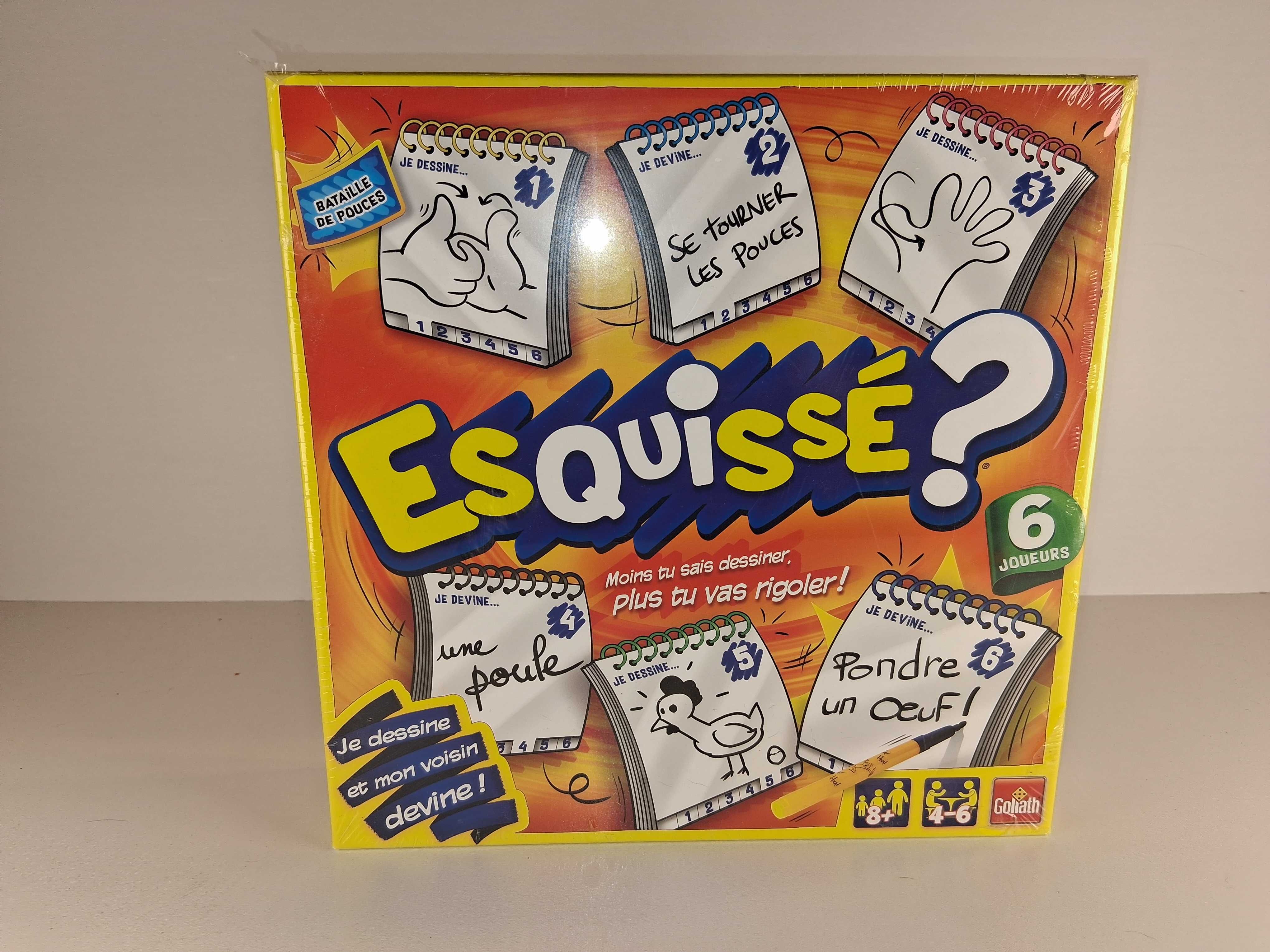 B015 Esquissé Edukacyjna Gra do Nauki Języka Francuskiego - Zgadywanie