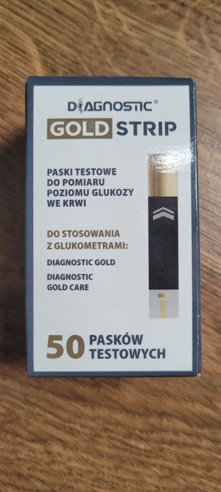 Glukometr DIAGNOSTIC GOLD CARE + 50 pasków gratis