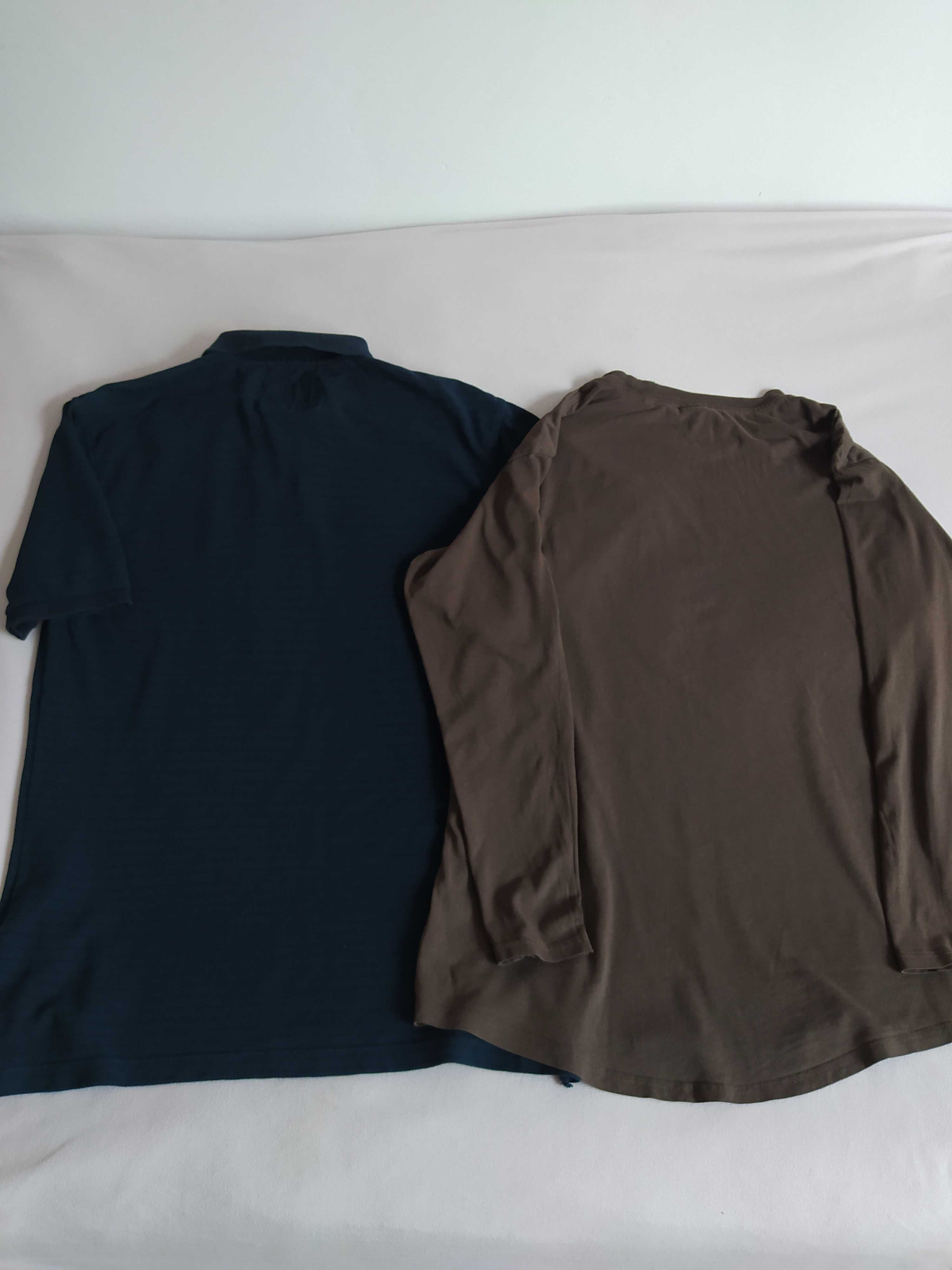 Koszulka polo Camel Active i tshirt G Star Raw r. L/XL