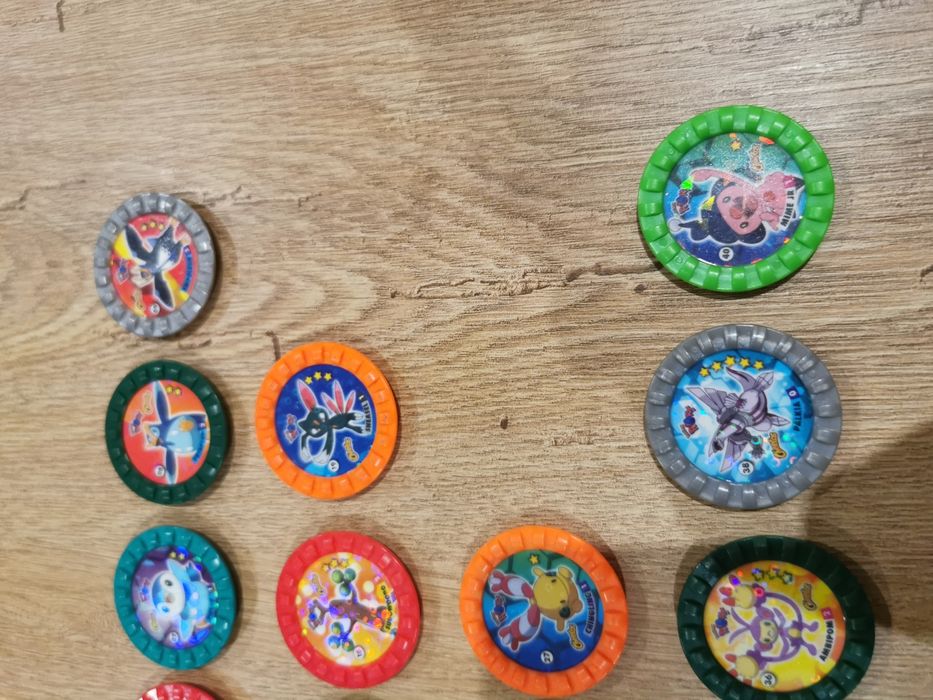 Pokemon Rock's Tazos (cheetos) rok 2006. 37 sztuk